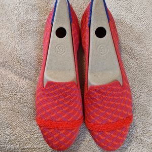 BNIB Pomegranate Grid loafers Rothy's 8.5